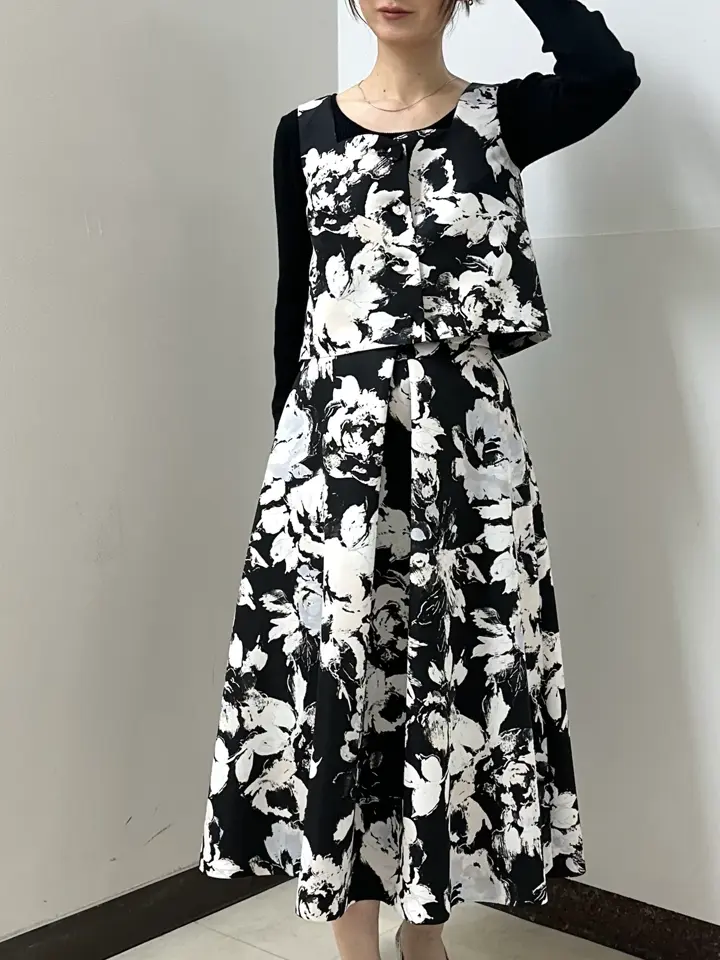 GRACE CONTINENTAL The Banquet Kogane. コーディネート画像