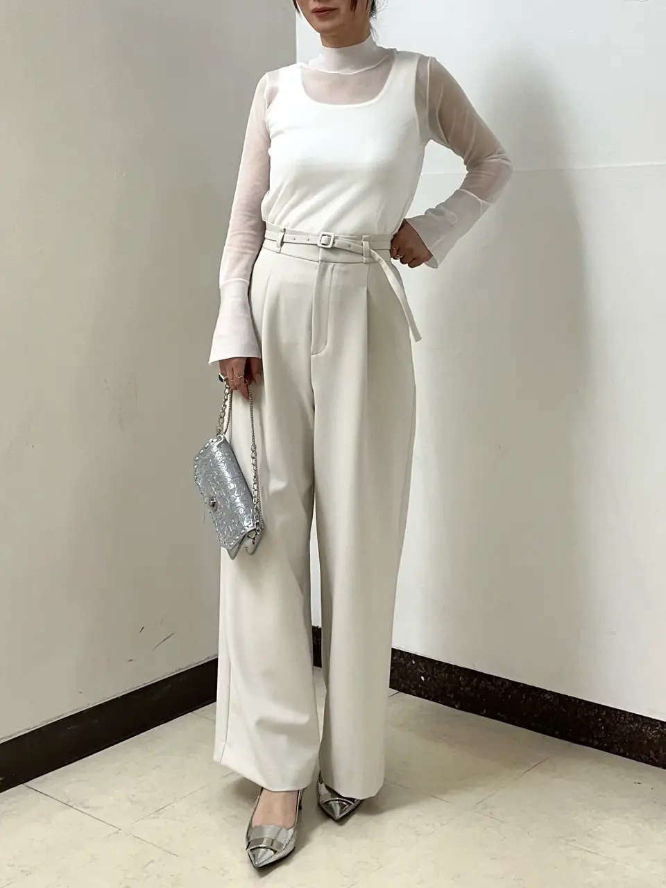 GRACE CONTINENTAL The Banquet Kogane. コーディネート画像