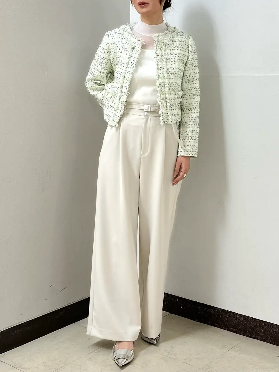 GRACE CONTINENTAL The Banquet Kogane. コーディネート画像