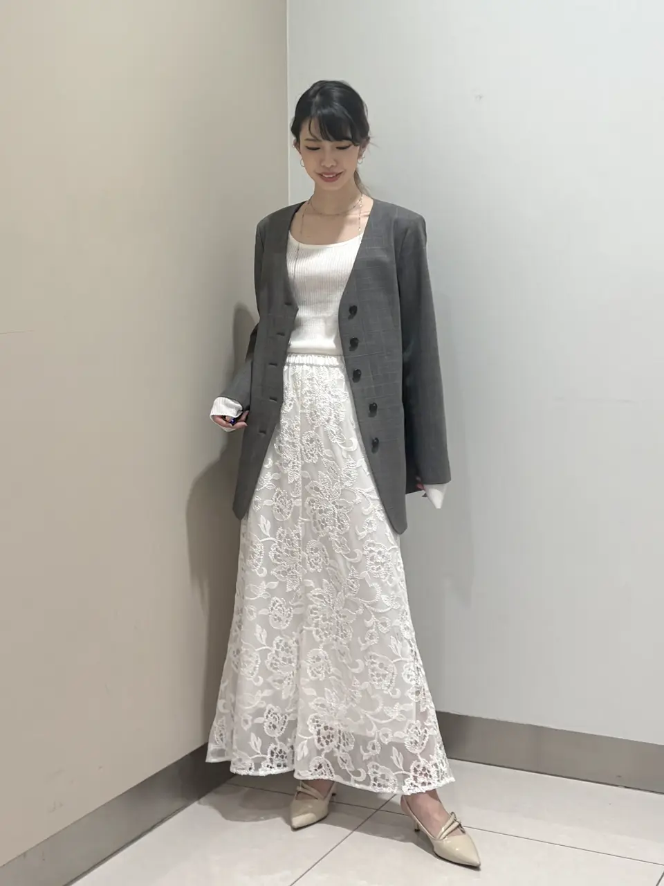 GRACE CONTINENTAL The Banquet FUKUSHIMA YURIE コーディネート画像