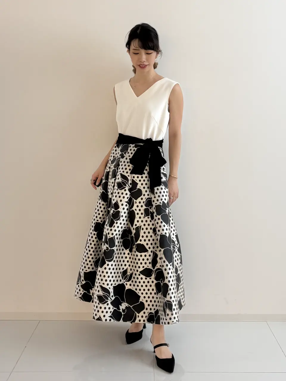 GRACE CONTINENTAL The Banquet FUKUSHIMA YURIE コーディネート画像