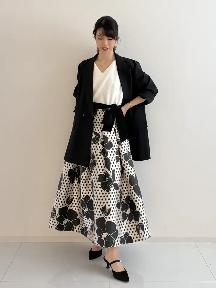 GRACE CONTINENTAL The Banquet FUKUSHIMA YURIE コーディネート画像