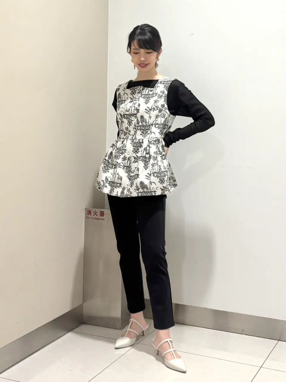 GRACE CONTINENTAL The Banquet FUKUSHIMA YURIE コーディネート画像