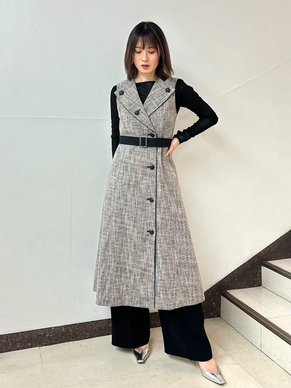 GRACE CONTINENTAL The Banquet Kogane. コーディネート画像