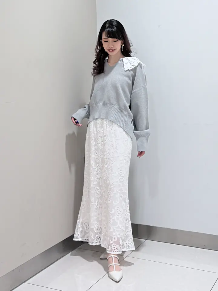 GRACE CONTINENTAL The Banquet FUKUSHIMA YURIE コーディネート画像