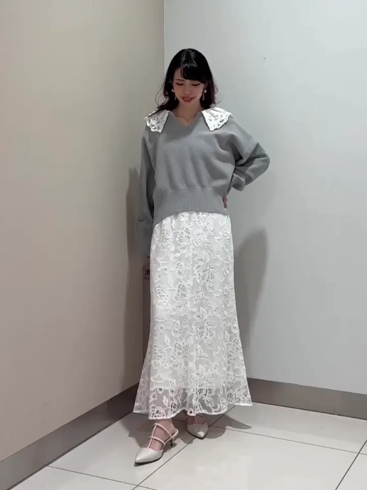 GRACE CONTINENTAL The Banquet FUKUSHIMA YURIE コーディネート画像