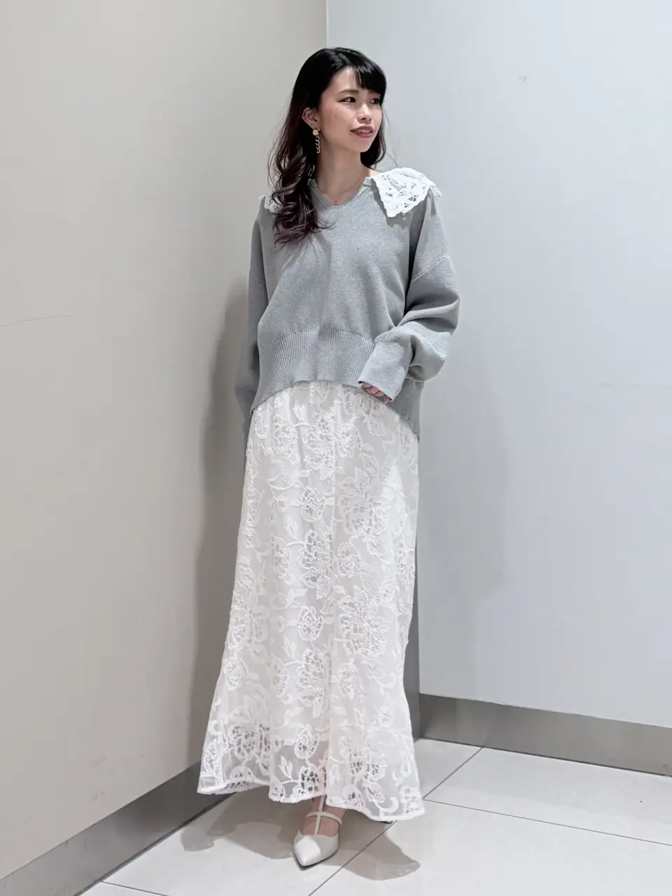 GRACE CONTINENTAL The Banquet FUKUSHIMA YURIE コーディネート画像