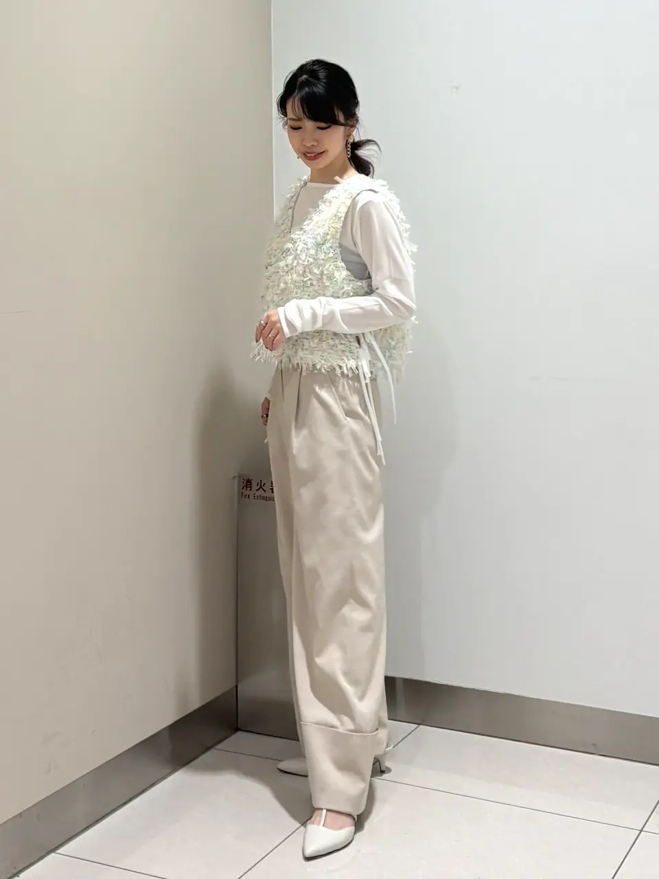 GRACE CONTINENTAL The Banquet FUKUSHIMA YURIE コーディネート画像