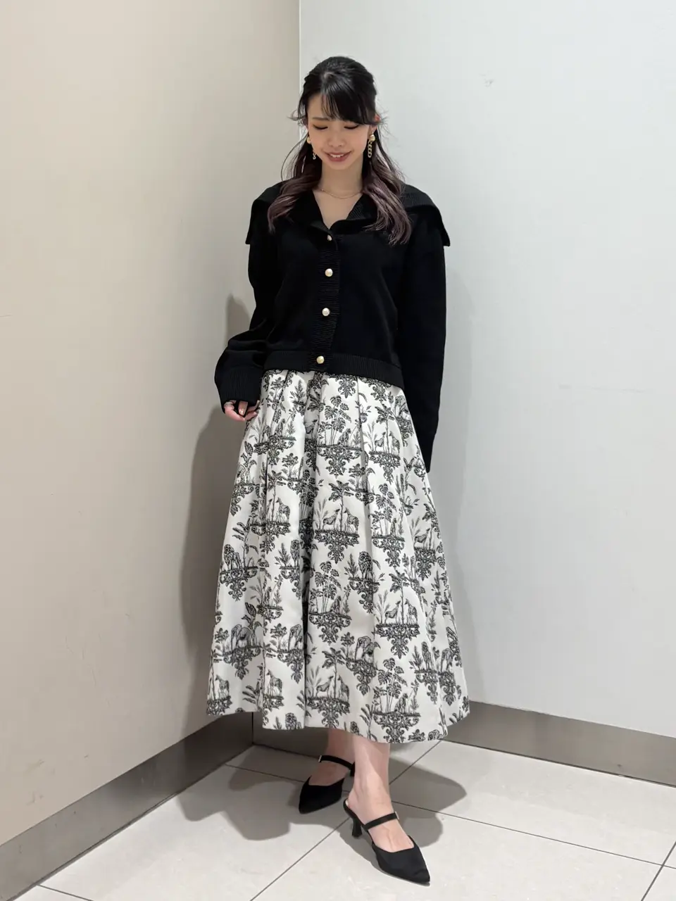 GRACE CONTINENTAL The Banquet FUKUSHIMA YURIE コーディネート画像