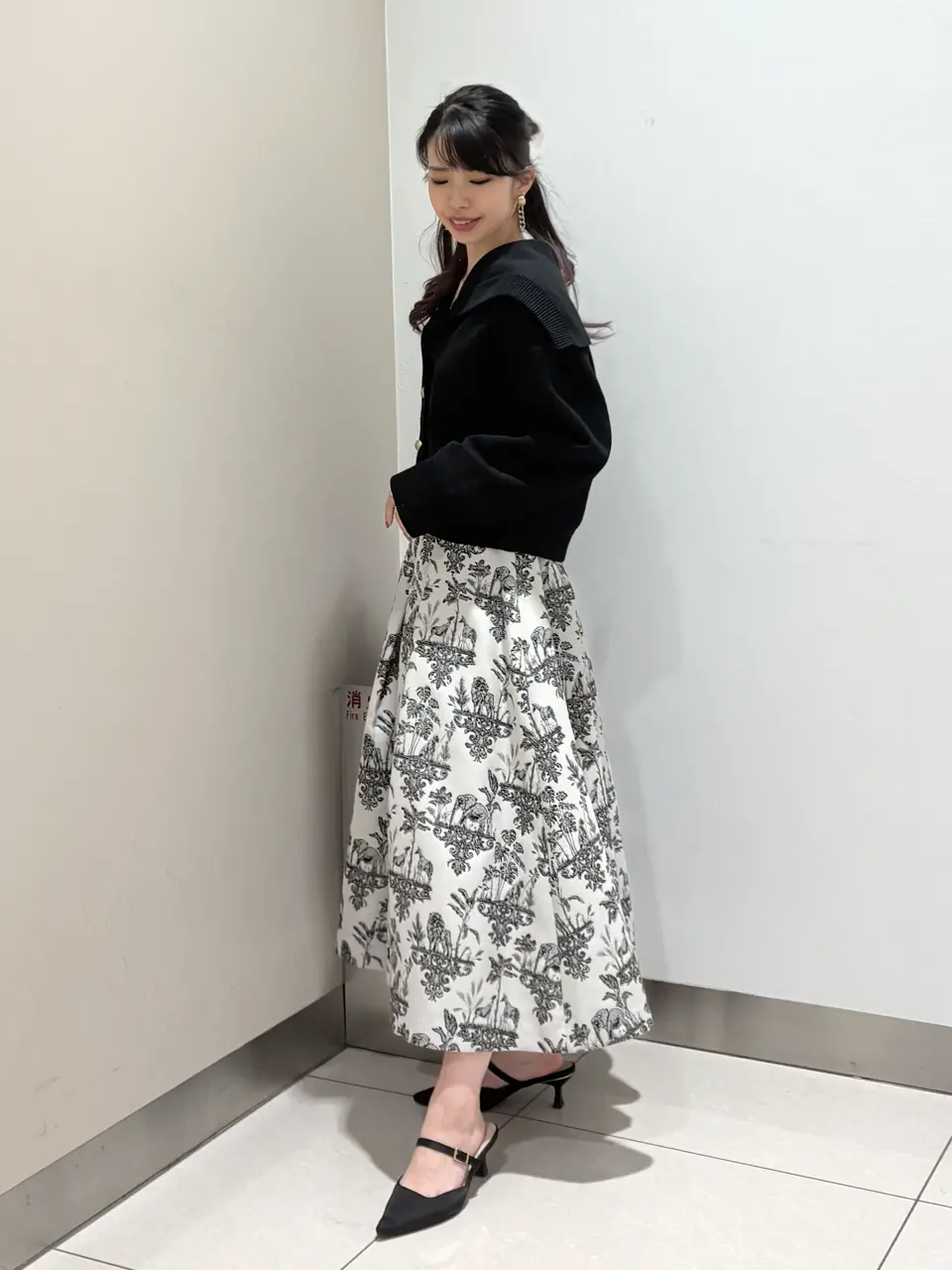 GRACE CONTINENTAL The Banquet FUKUSHIMA YURIE コーディネート画像