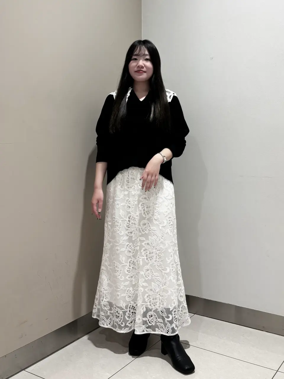 GRACE CONTINENTAL The Banquet 松原 明音 コーディネート画像