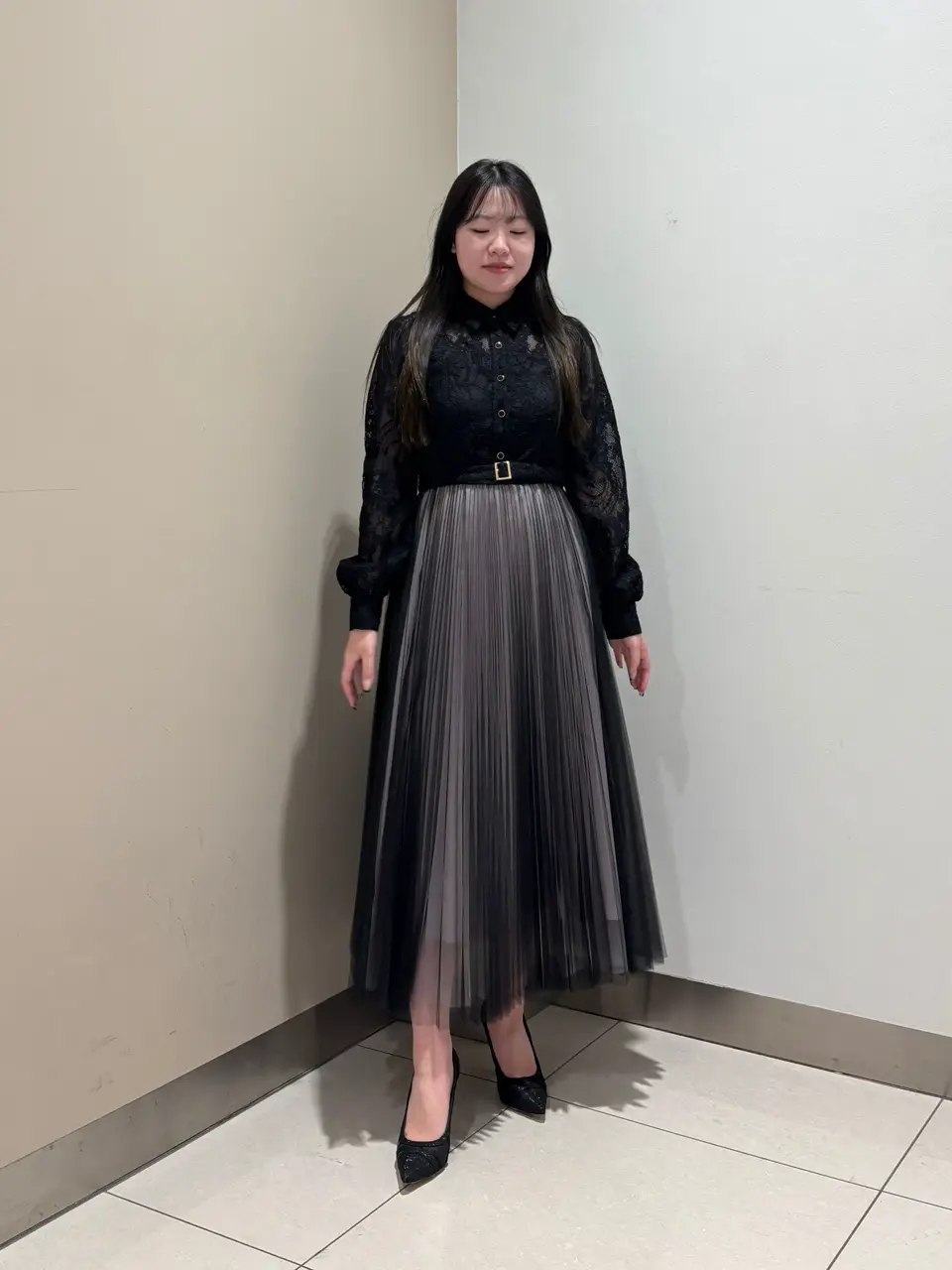 GRACE CONTINENTAL The Banquet 松原 明音 コーディネート画像