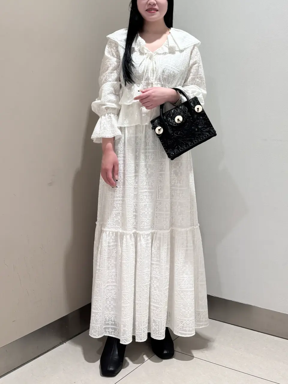 GRACE CONTINENTAL The Banquet 松原 明音 コーディネート画像