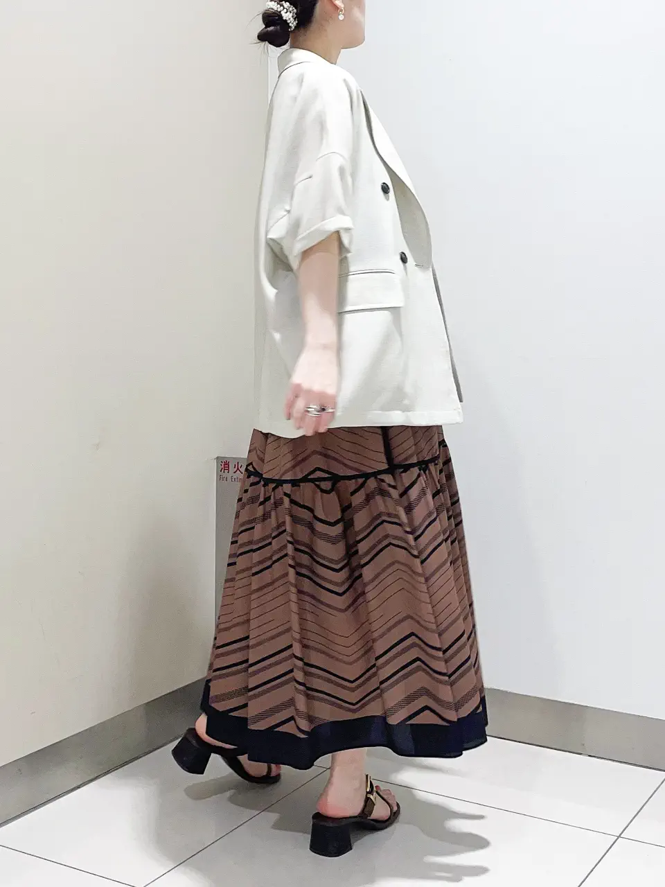 GRACE CONTINENTAL The Banquet nao コーディネート画像