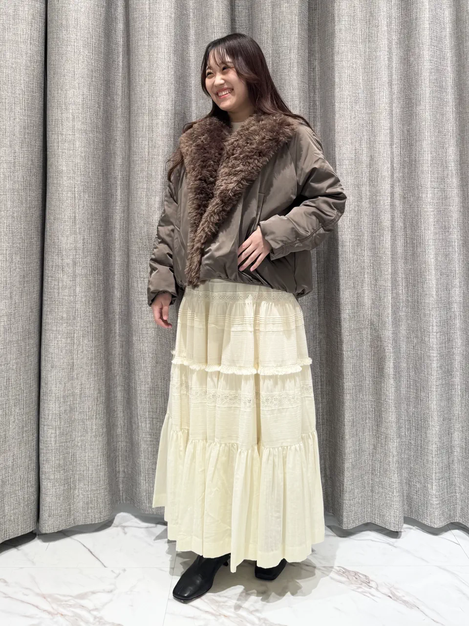 GRACE CONTINENTAL The Banquet 大橋　可苗 コーディネート画像