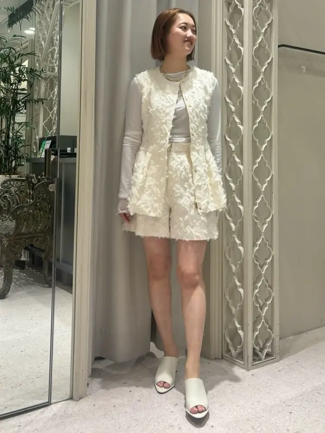 カットジャガードジレ カットジャガードジレ / GRACE CONTINENTAL | GRACE CONTINENTAL