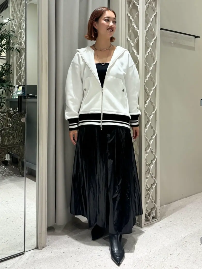 MBE フード付き裏起毛ダンボールニットダブルジップジャケット グレー JIGGYS SHOP ニット セーター メンズ トップス ハーフジップ ZIP