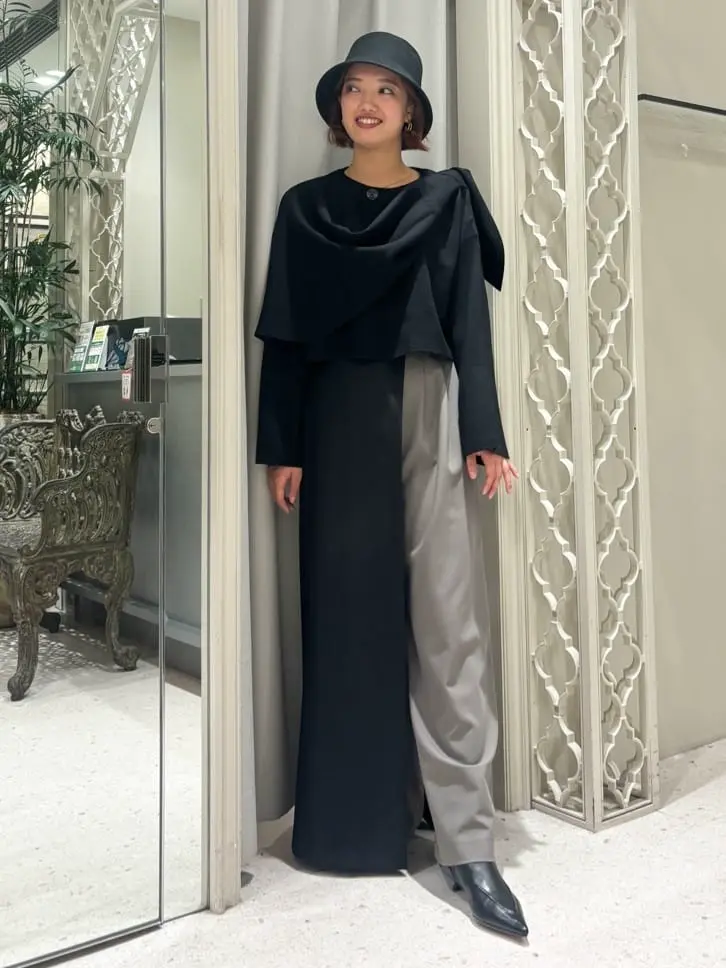 GRACE CONTINENTAL / グレースコンチネンタル ケープショートニットトップ ケープショートニットトップ / GRACE CONTINENTAL | GRACE