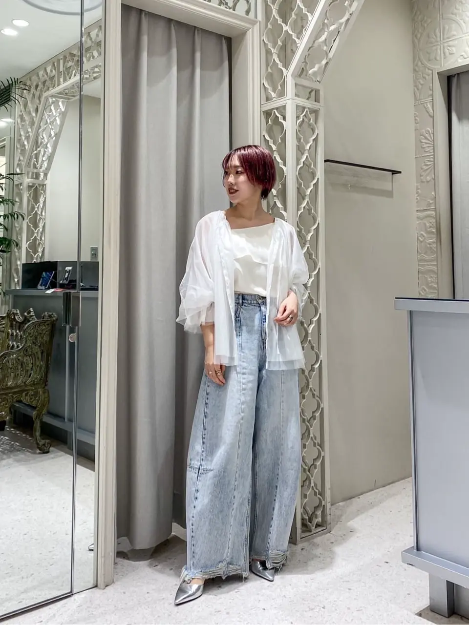 チュール2WAYトップ / GRACE CONTINENTAL | GRACE CONTINENTAL