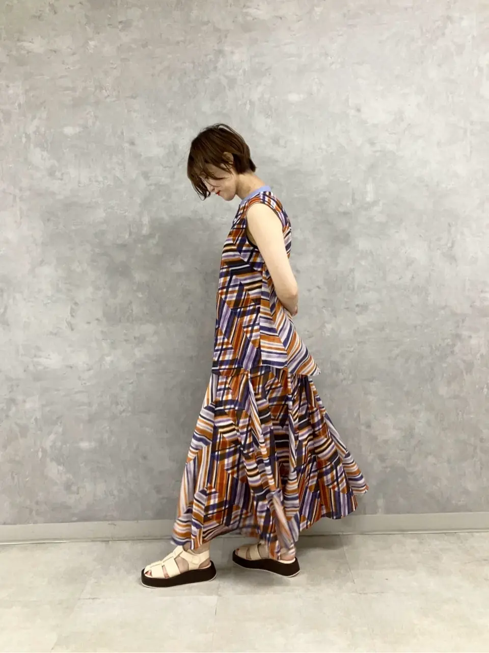 Diagram A.FUKUDA コーディネート画像