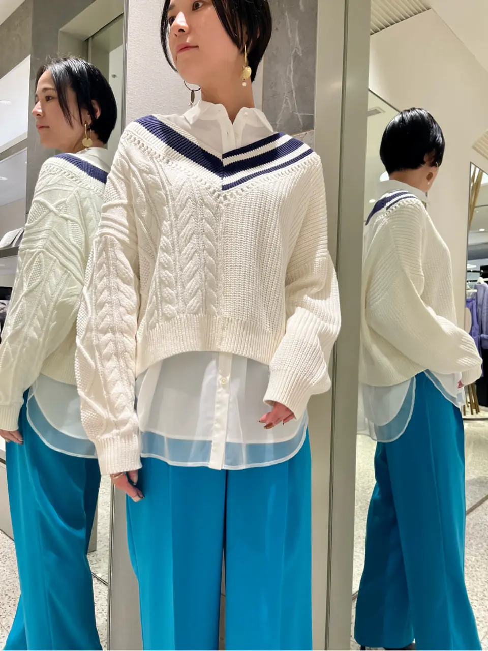 Diagram 亀田 未希 コーディネート画像