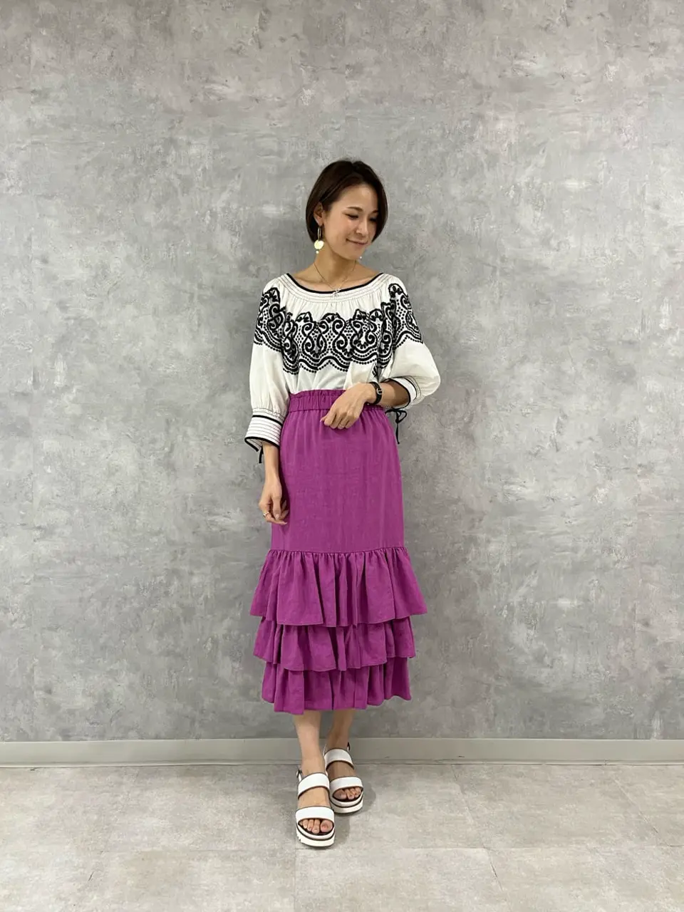 Diagram 亀田 未希 コーディネート画像