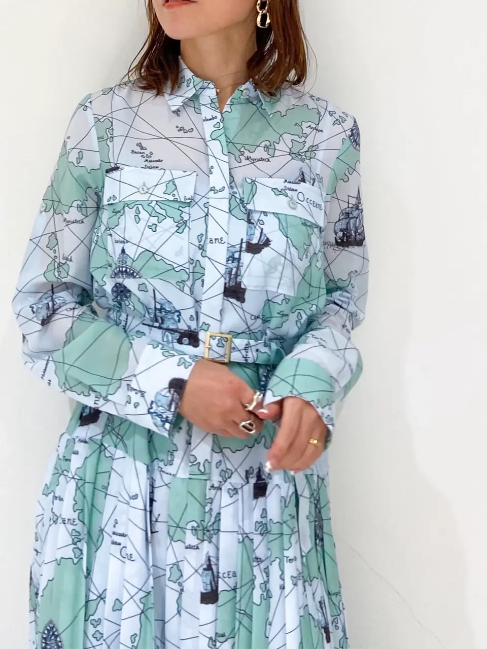 Diagram 古川温子 コーディネート画像