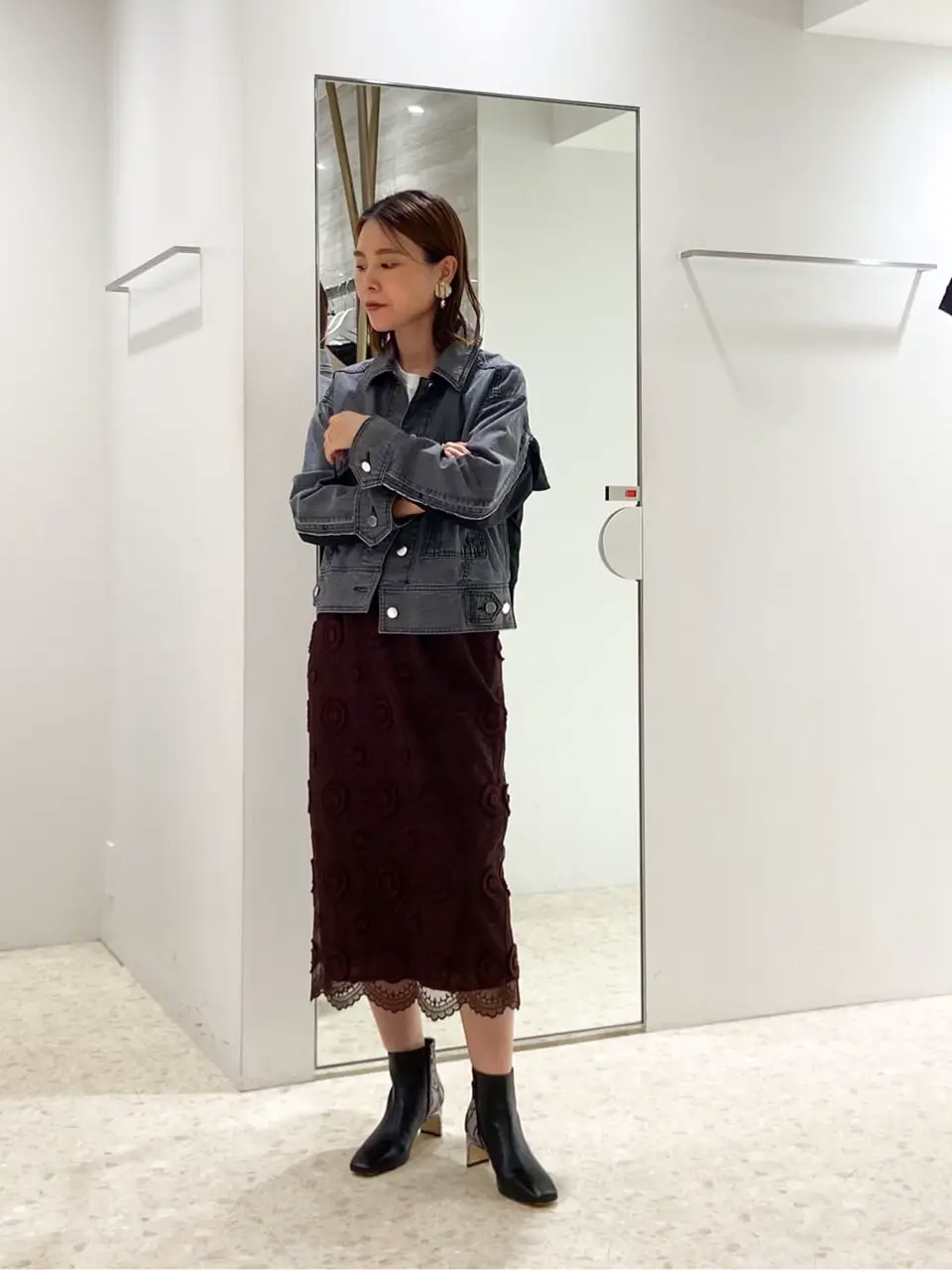 Diagram 古川温子 コーディネート画像