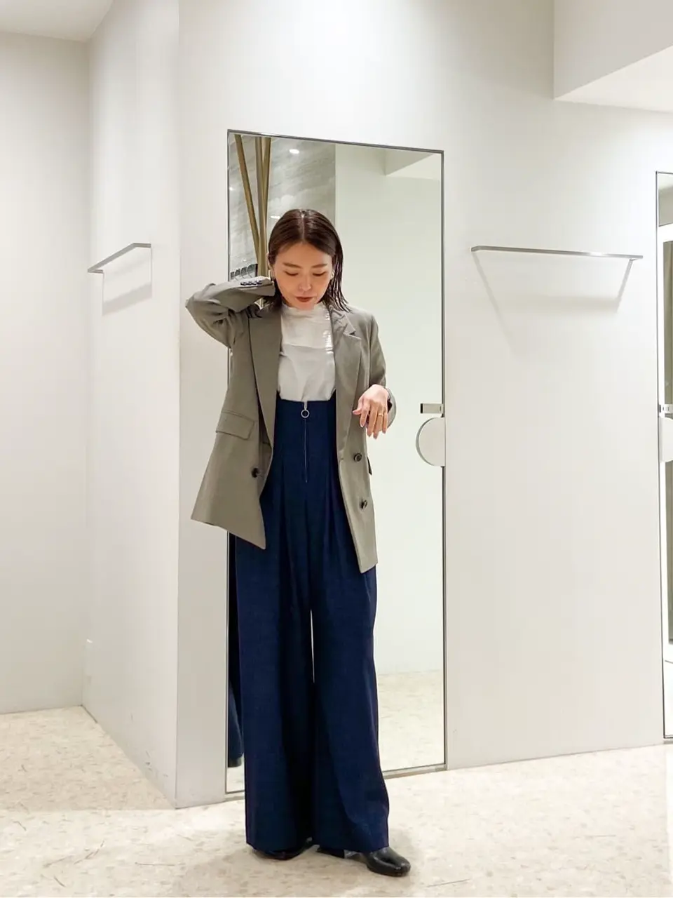 グレースクラス　サロペット ウエストタックサロペット / GRACE CONTINENTAL | GRACE