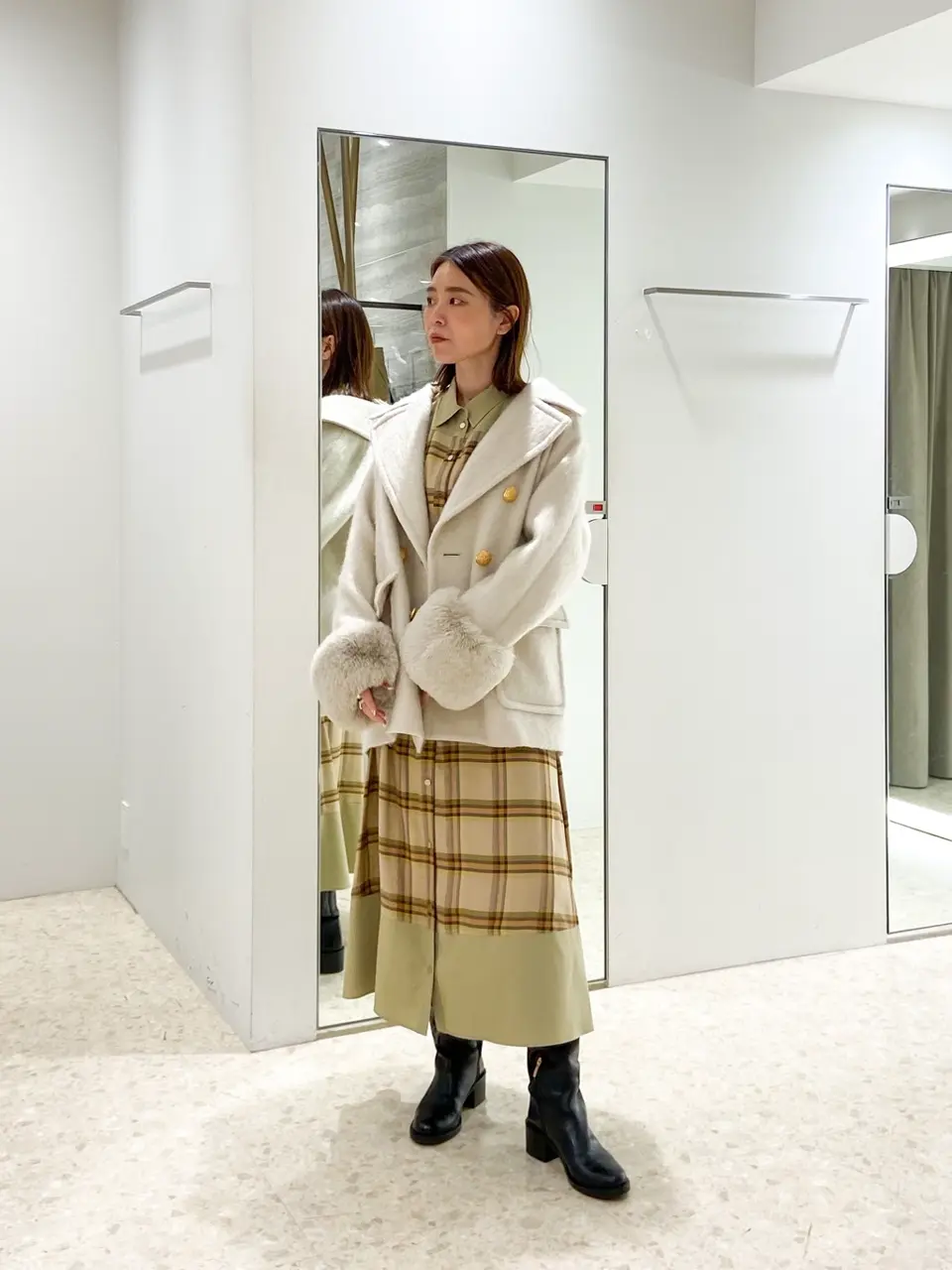 Diagram 古川温子 コーディネート画像