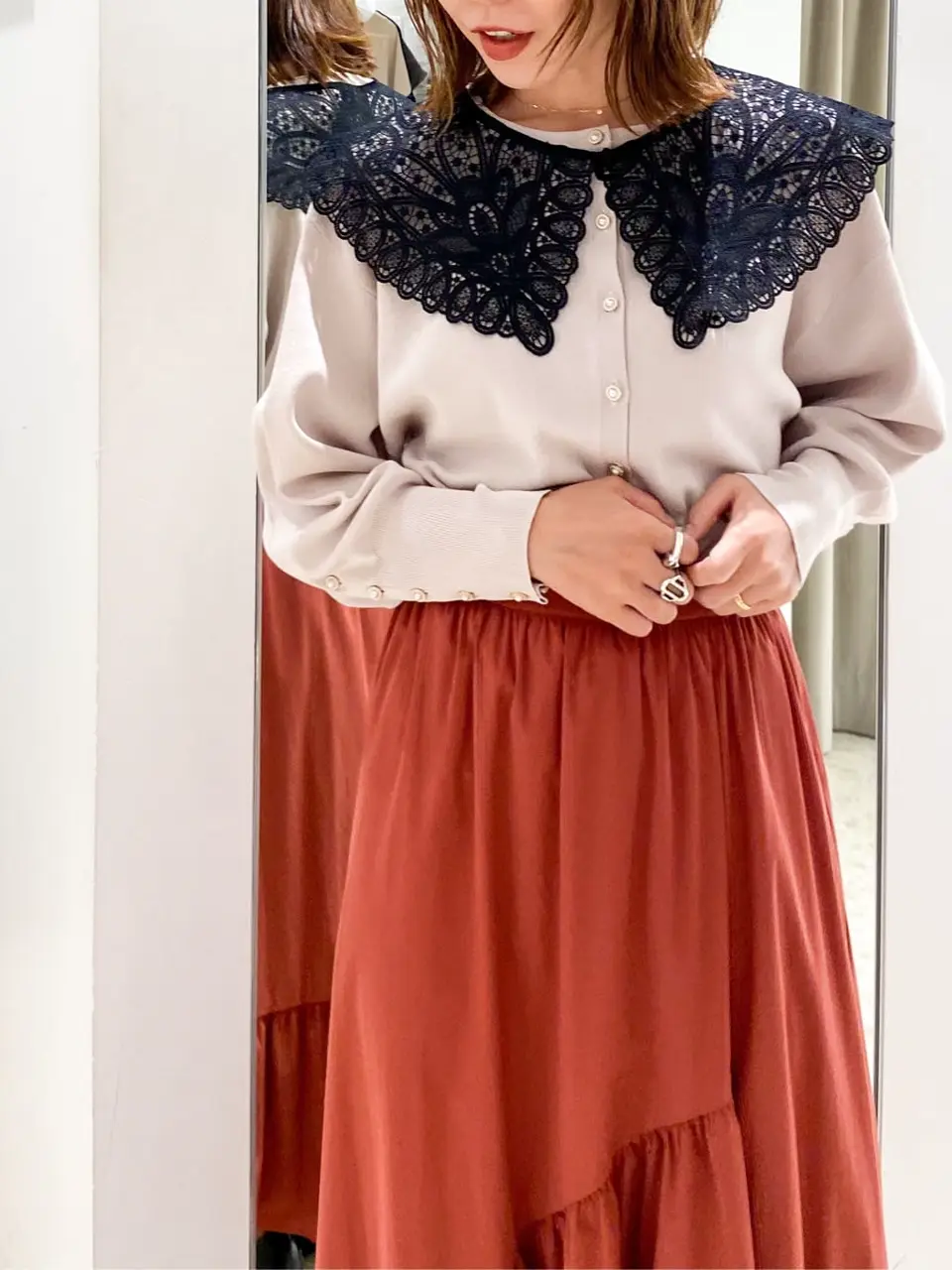 Diagram 古川温子 コーディネート画像