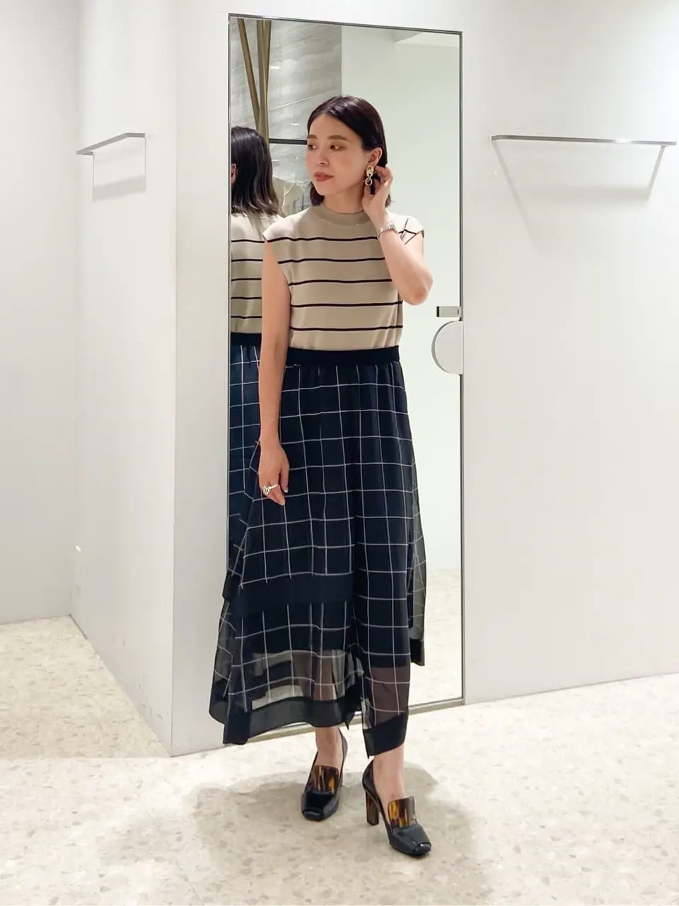 Diagram 古川温子 コーディネート画像