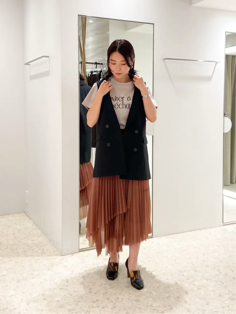 Diagram 古川温子 コーディネート画像