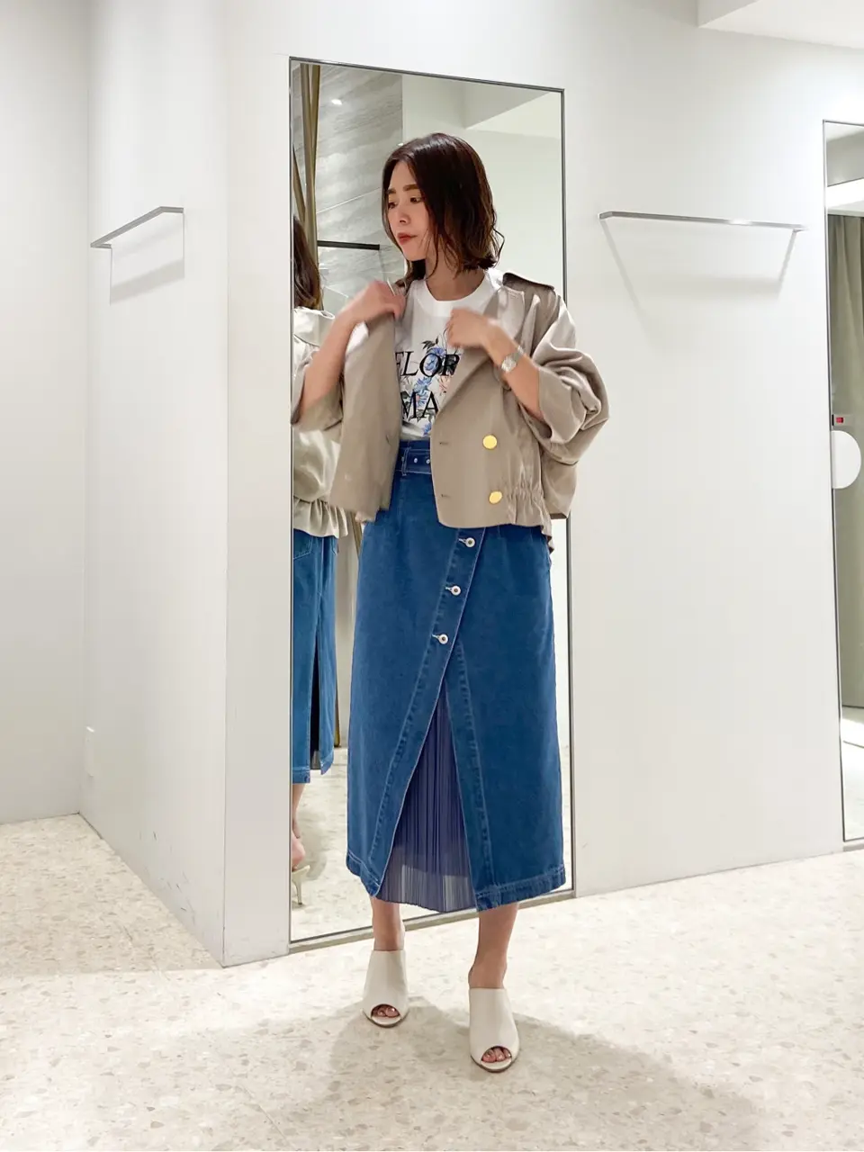 Diagram 古川温子 コーディネート画像