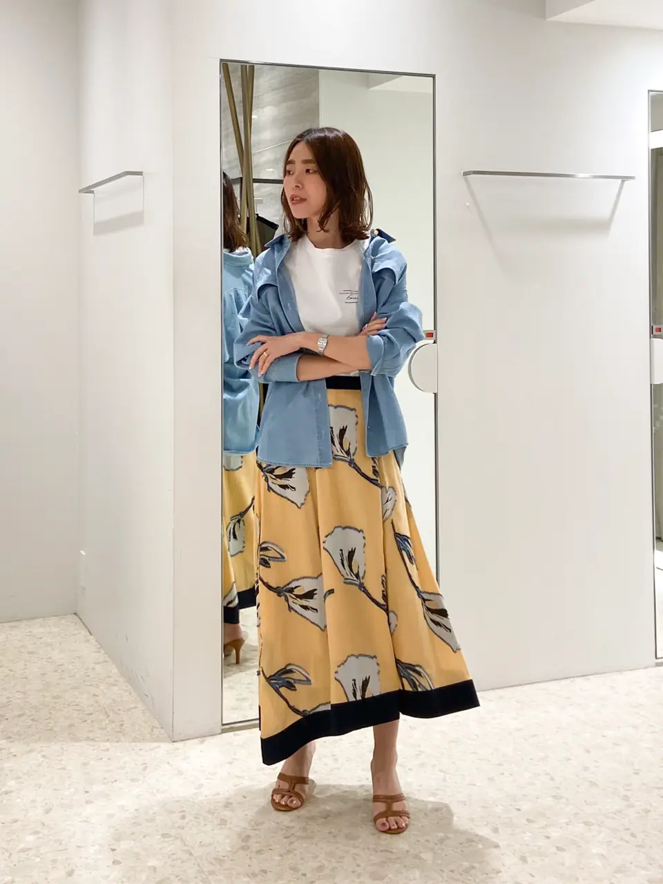 Diagram 古川温子 コーディネート画像