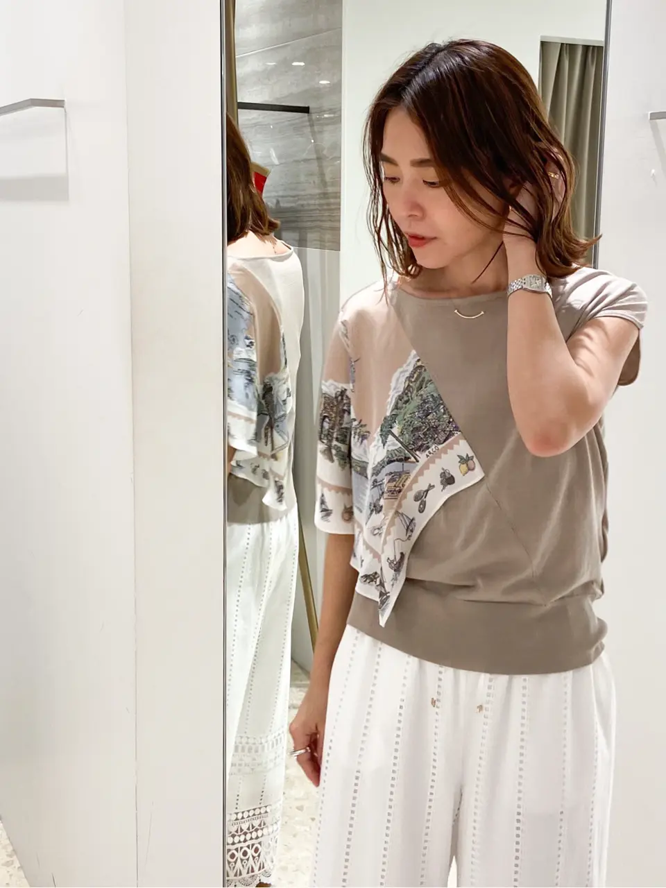 Diagram 古川温子 コーディネート画像