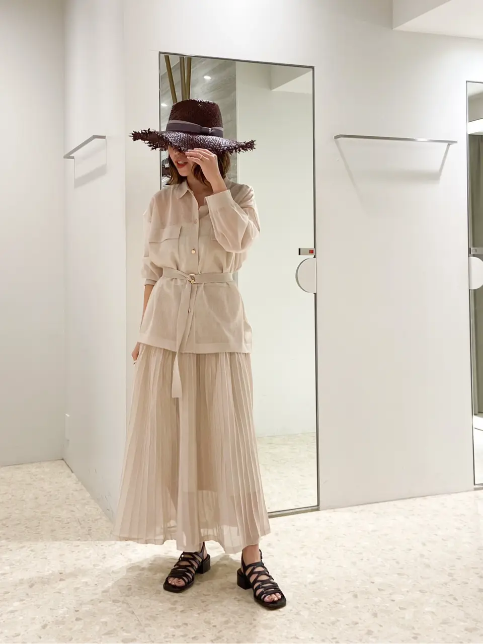 Diagram 古川温子 コーディネート画像