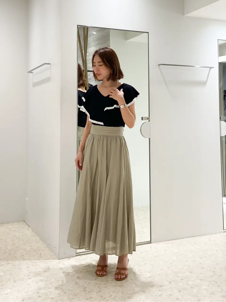 Diagram 古川温子 コーディネート画像