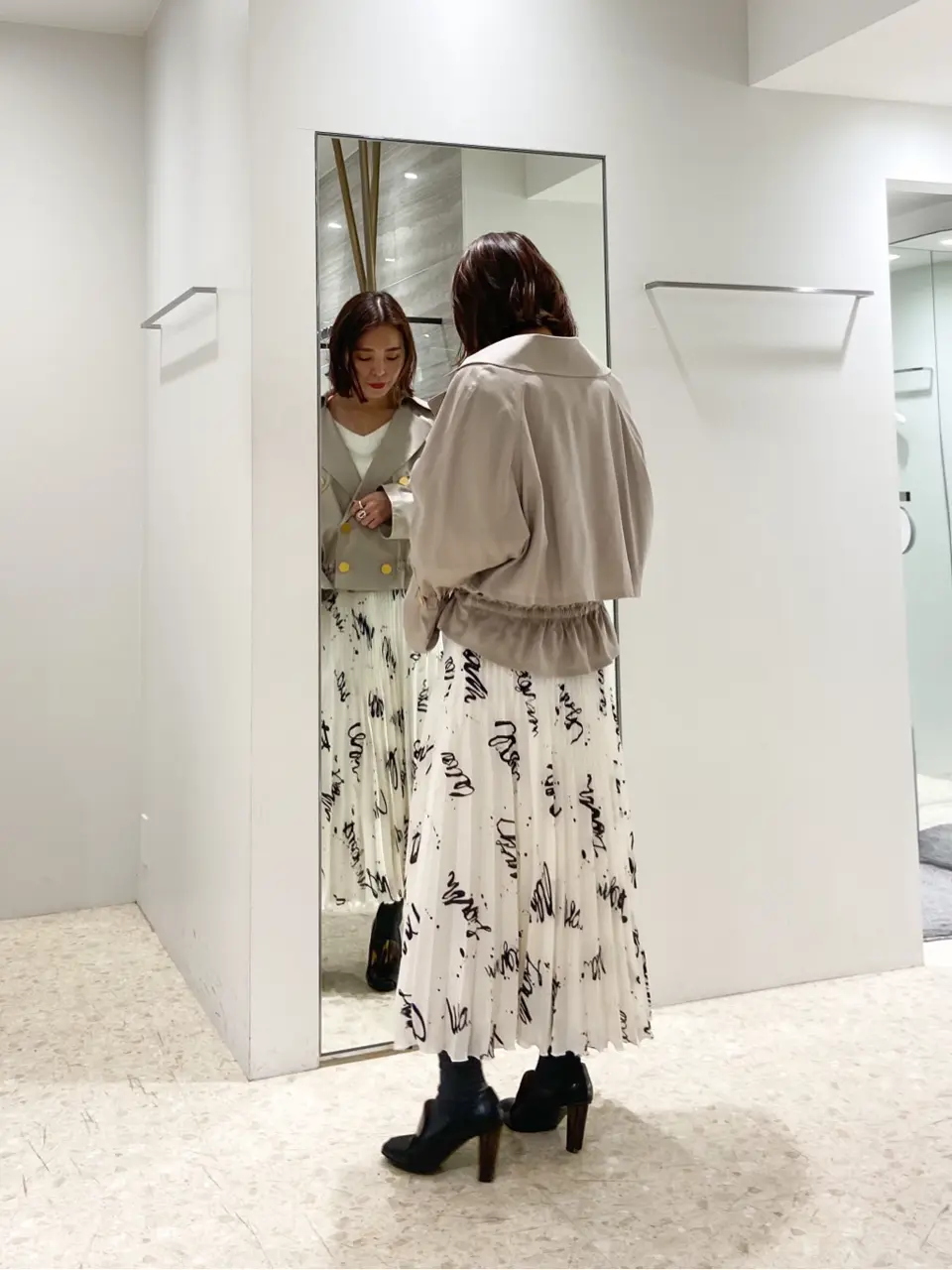 Diagram 古川温子 コーディネート画像