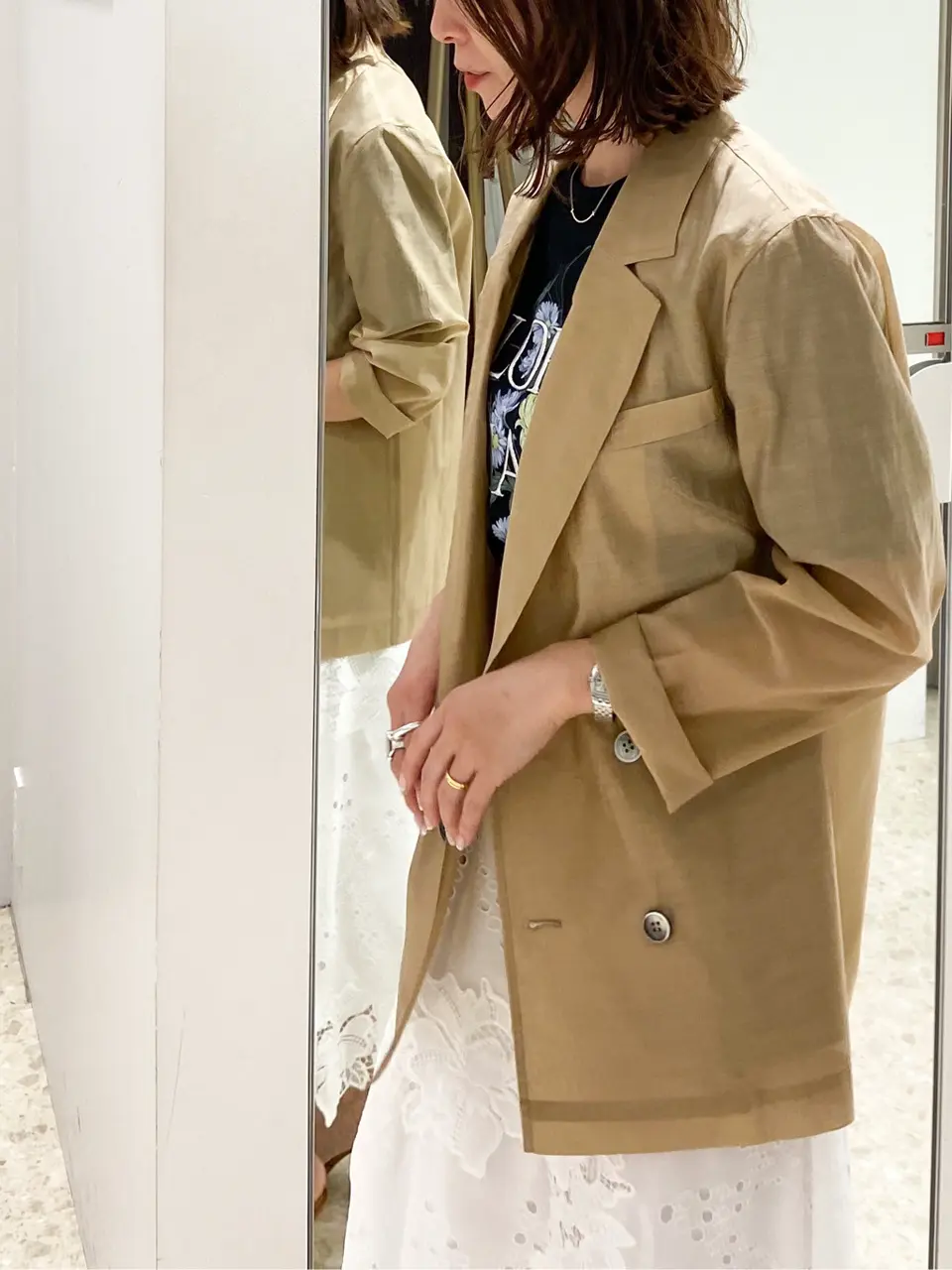 Diagram 古川温子 コーディネート画像