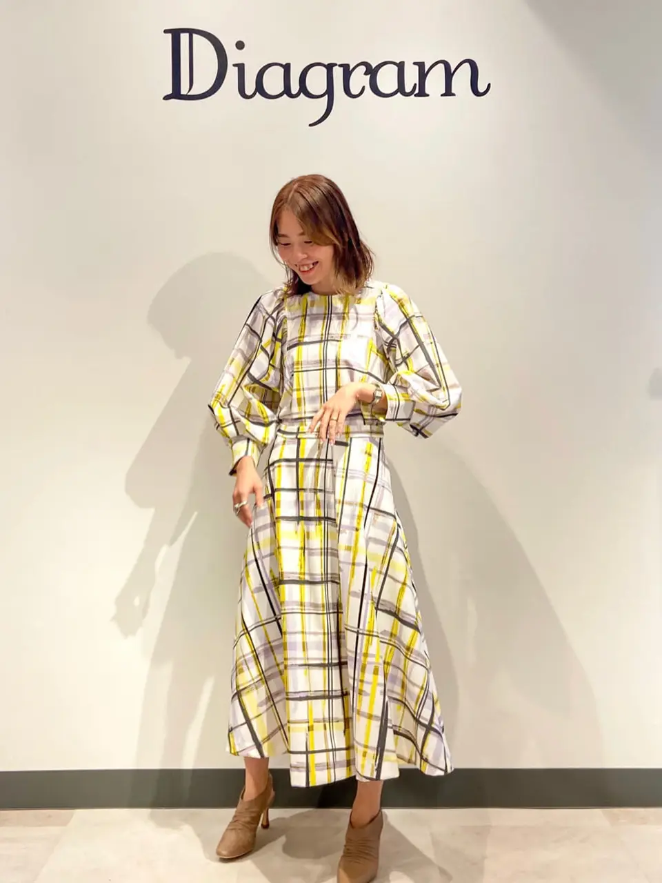 Diagram 古川温子 コーディネート画像