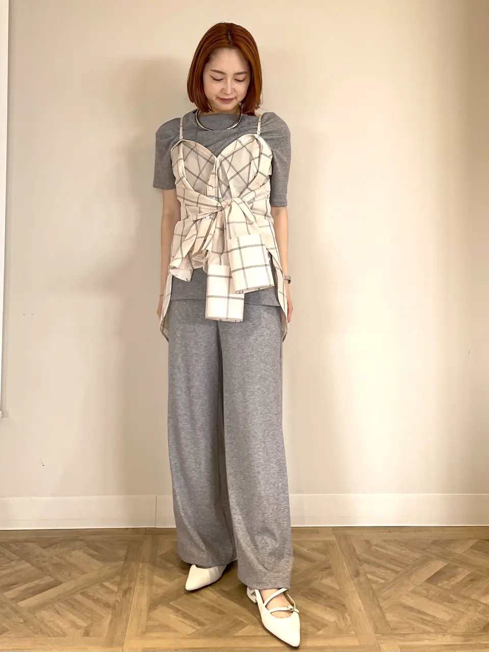 ダイアグラム Diagram カーキ シャツ 36 Diagram（ダイアグラム） WOMEN シャツ・ブラウス GRACE