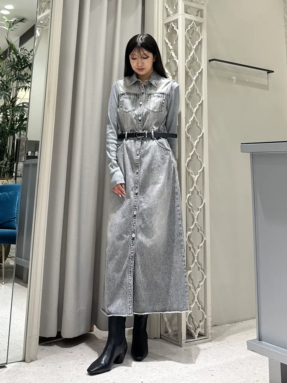  桃子 コーディネート画像