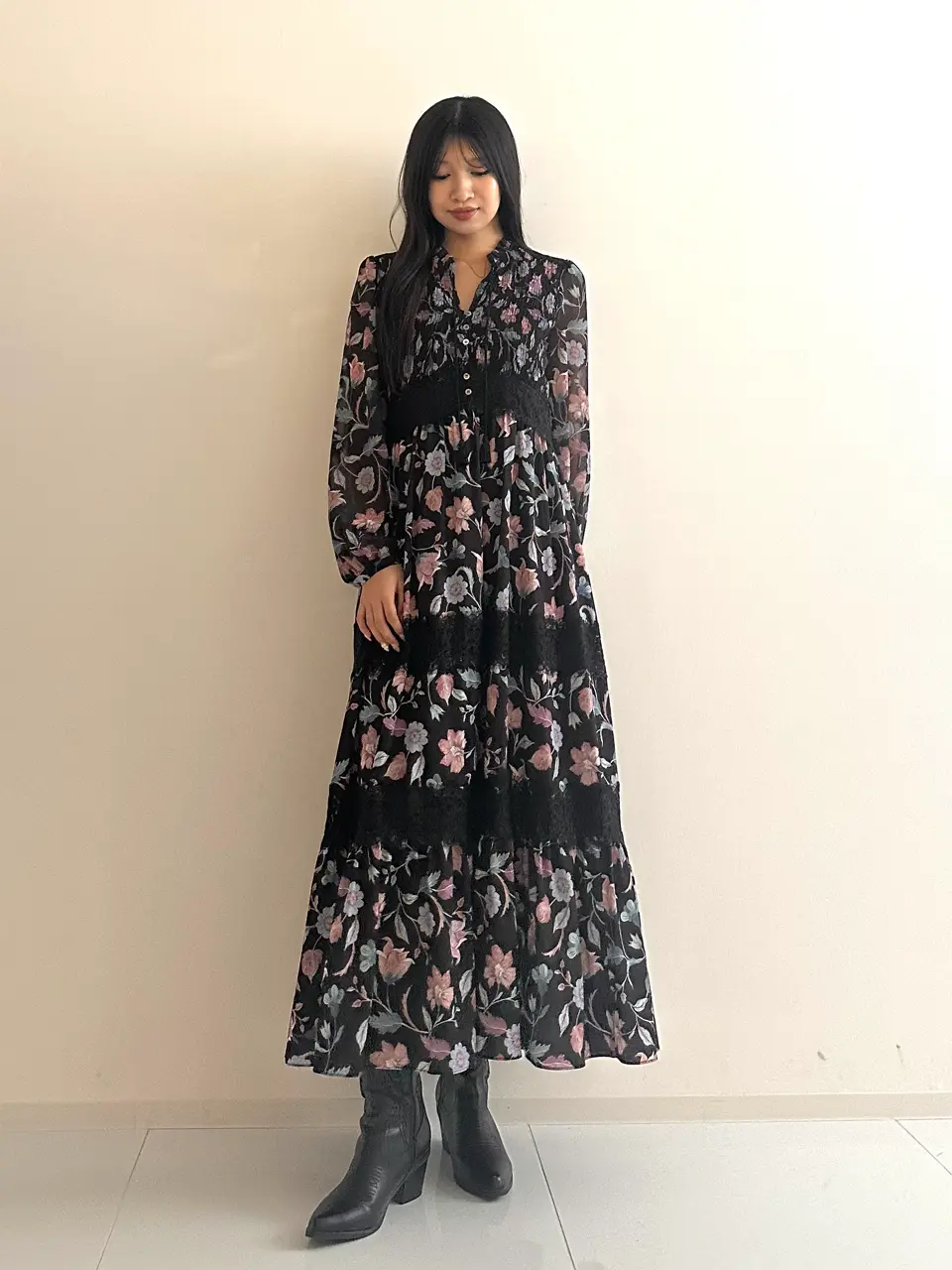  桃子 コーディネート画像