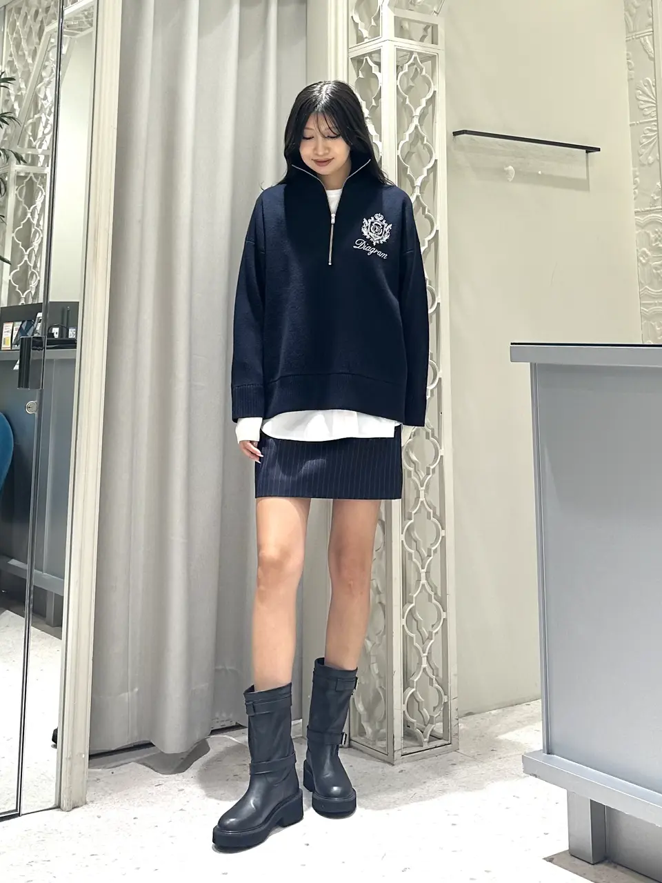  桃子 コーディネート画像