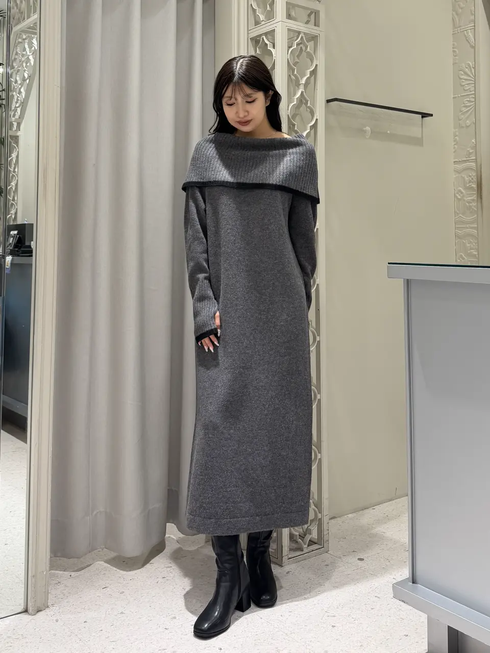  桃子 コーディネート画像