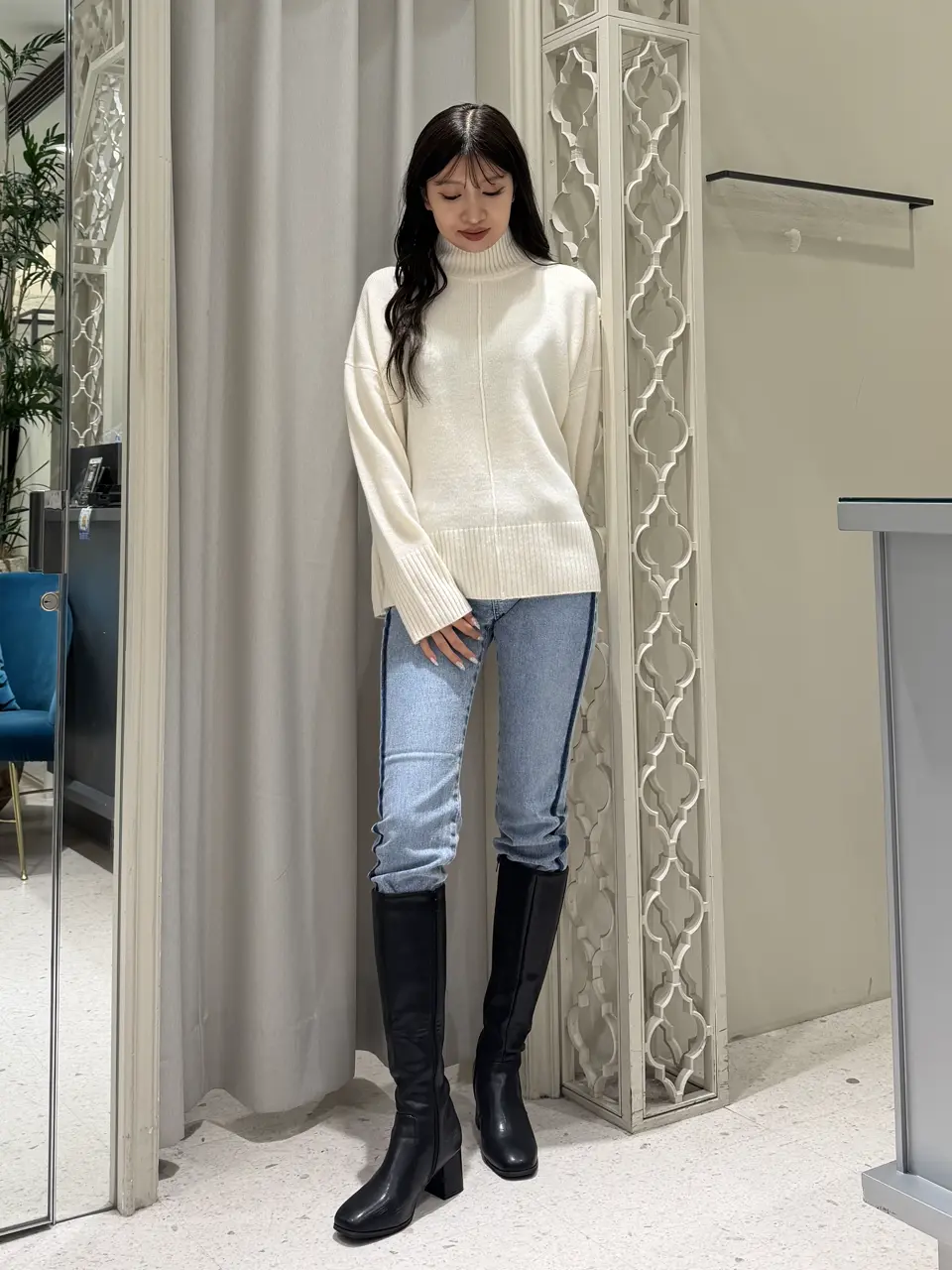  桃子 コーディネート画像