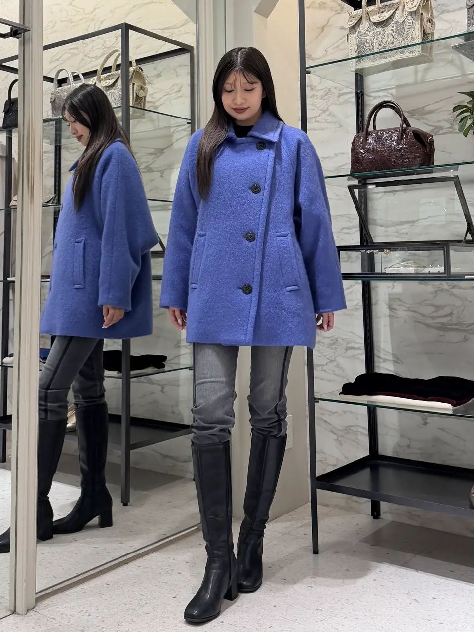  桃子 コーディネート画像