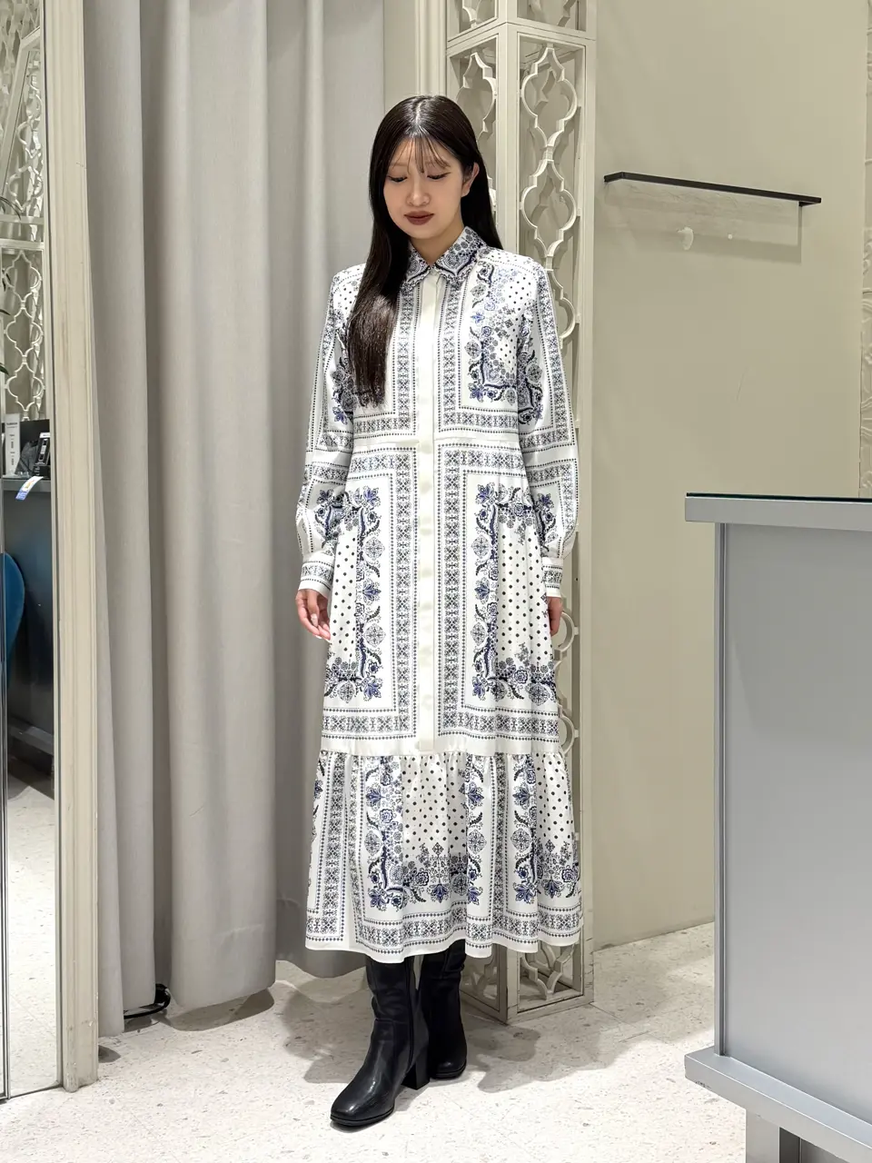  桃子 コーディネート画像