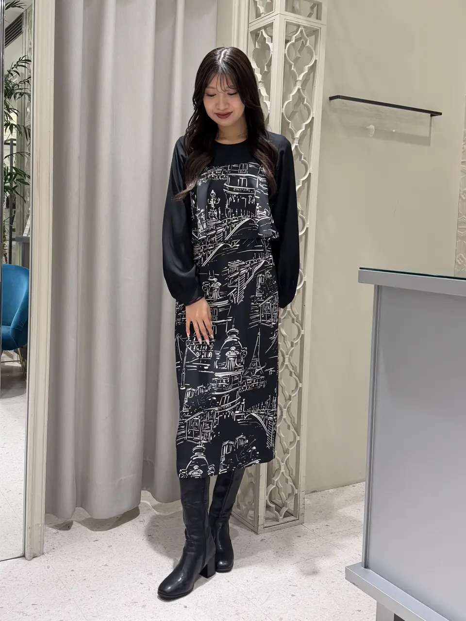  桃子 コーディネート画像